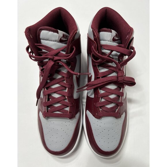 Nike Dunk High Retro Sneakers in Dark Beetroot - Picture 3 of 9